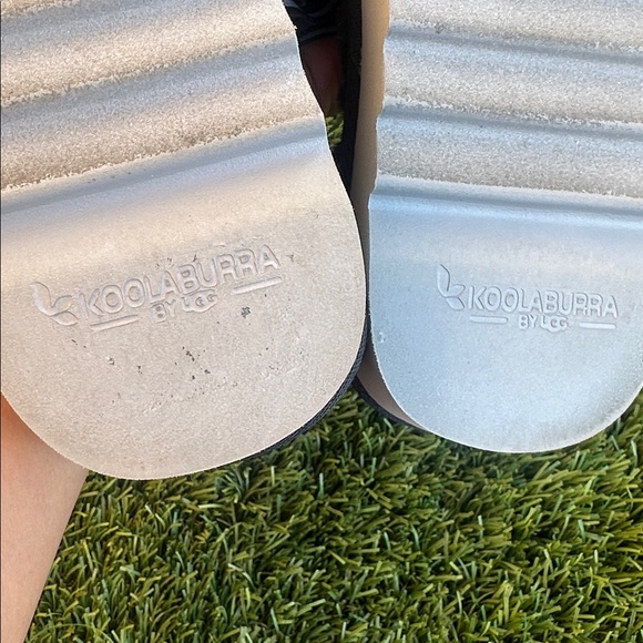 Koolaburra By UGG Fuzzn II Platform Sandal Size 9 - Picture 5 of 7